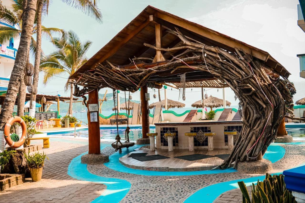 Bungalows Laguna Del Tule San Patricio Melaque Dış mekan fotoğraf